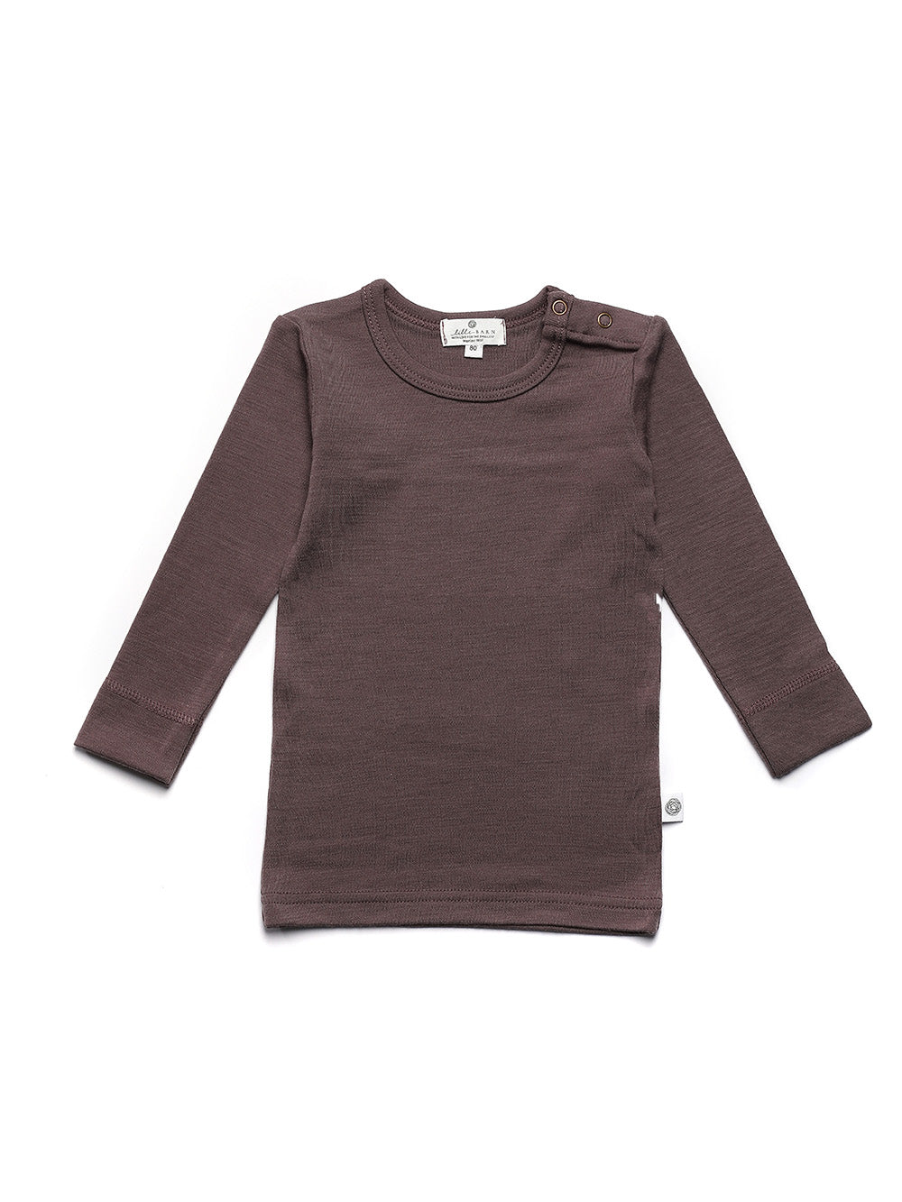 Wool Baby & Children's Sweater - Merino Wool - Peppercorn