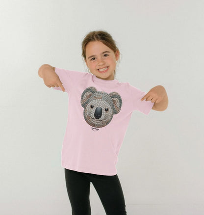 Organic Cotton Kids’ T-Shirt – Mosaic Kola Design