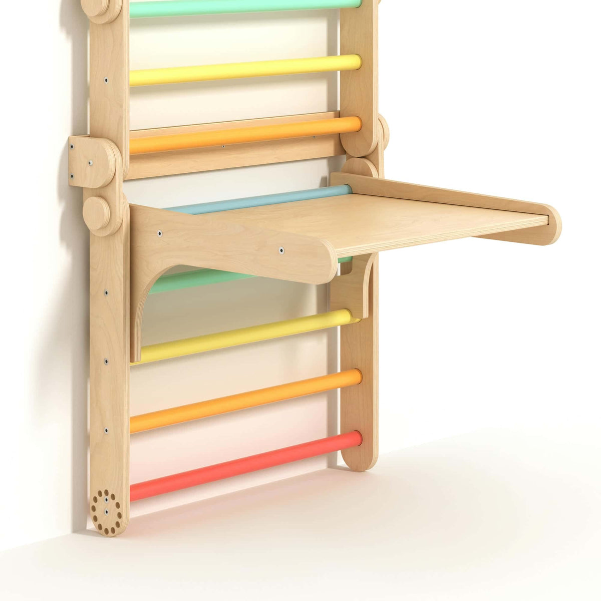 Table Attachment for BusyKids Flexi Climbing Frame – handmade wooden table accessory, made in Czech Republic