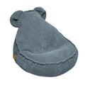 Teddy Beanbag Pouf for Kids - Velvet Corduroy (Turquoise) - Tiny Tugz™