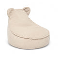 Teddy Corduroy Beanbag Pouf for Children (Beige) - Tiny Tugz™