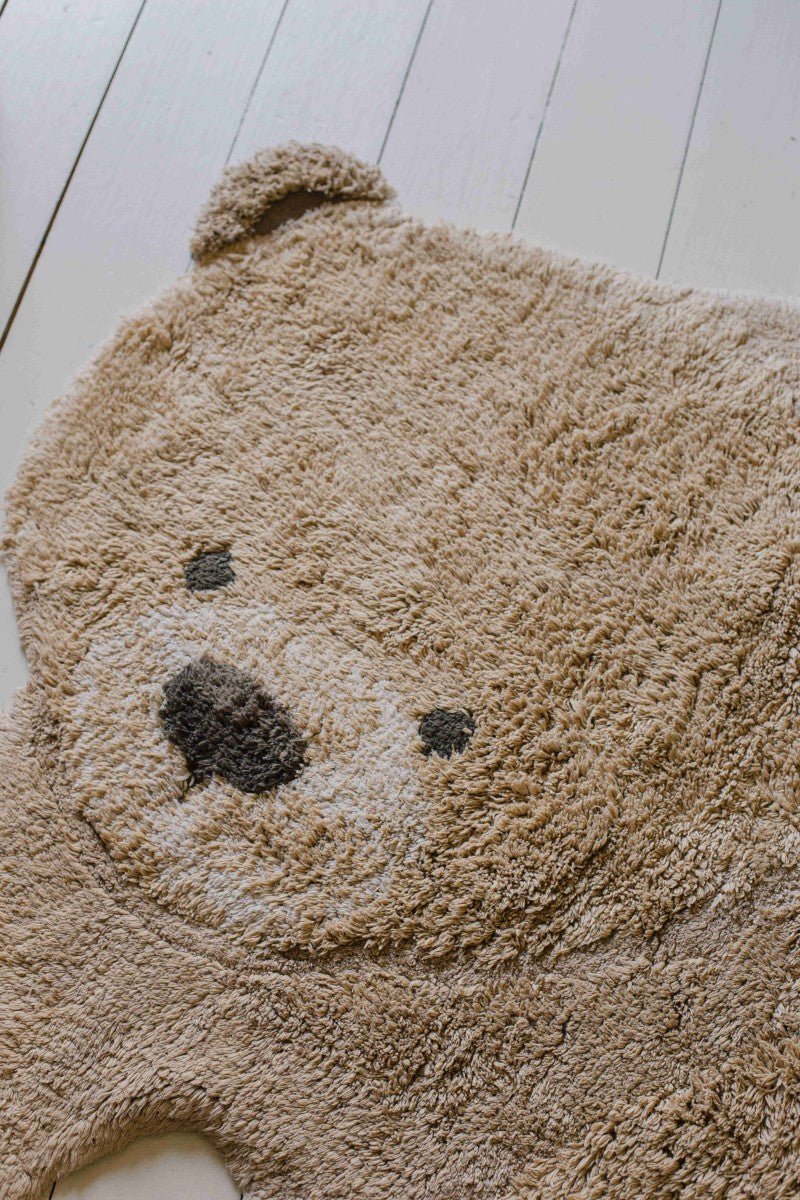Teddy Cotton Rug for Kids (120 x 122cm) - Tiny Tugz™