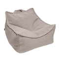 Teddy Fleece Beanbag Pouf for Children (Grey) - Tiny Tugz™