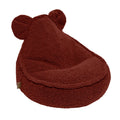 Teddy Fleece Bear Beanbag Pouf for Children (Brown) - Tiny Tugz™