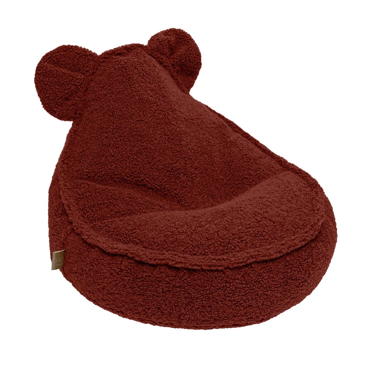 Teddy Fleece Bear Beanbag Pouf for Children (Brown) - Tiny Tugz™