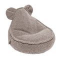 Teddy Fleece Bear Beanbag Pouf for Children (Grey) - Tiny Tugz™