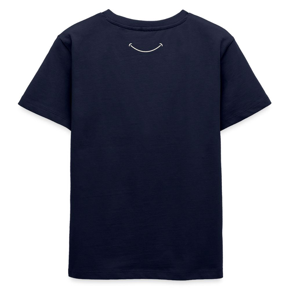 Teen Casual Organic Cotton Set (Navy T-Shirt + Heather Grey Shorts) - Tiny Tugz™