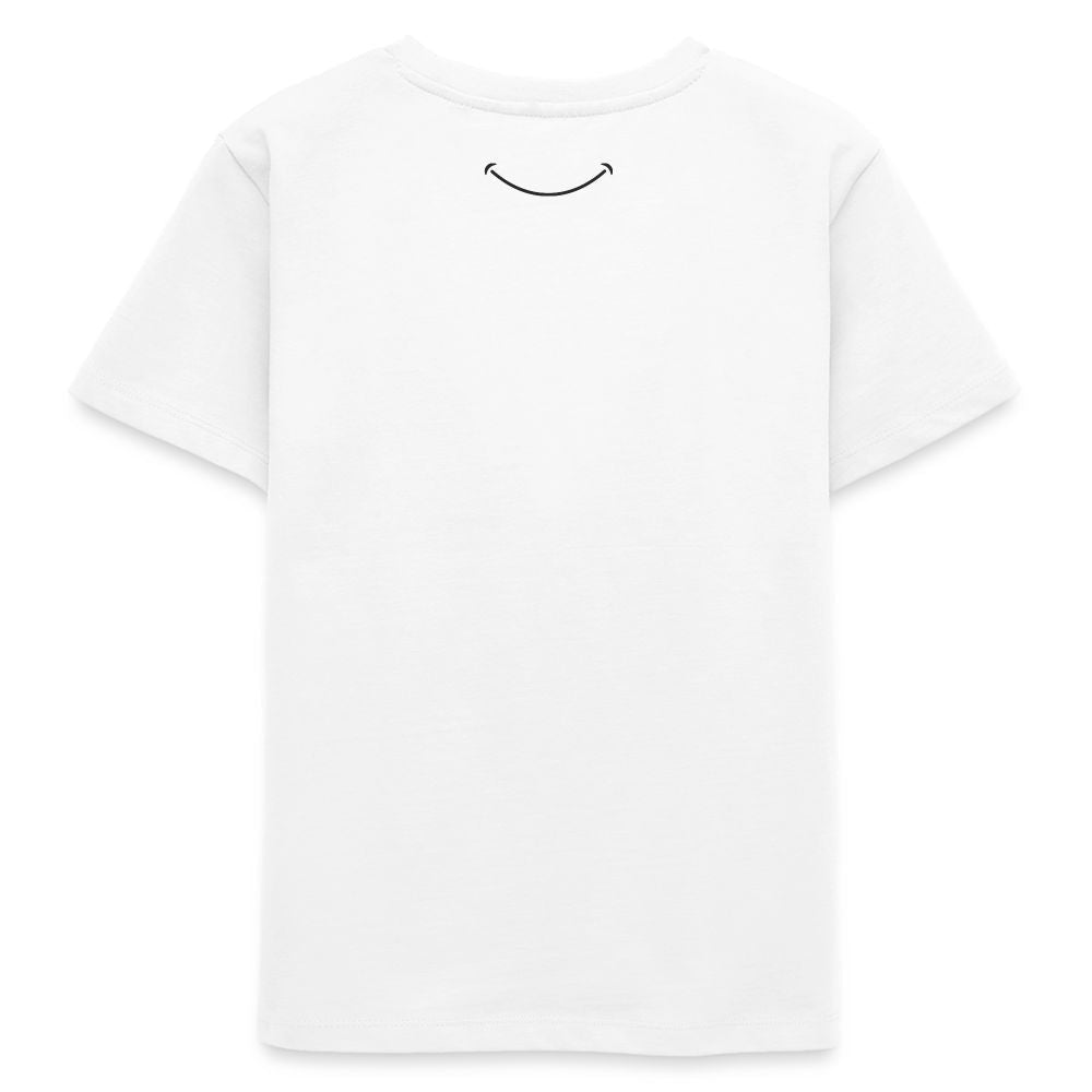 Teen Casual Organic Cotton Set (White T-Shirt + Navy Shorts) - Tiny Tugz™