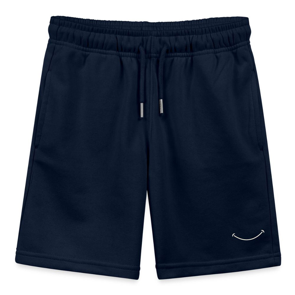 Teen Casual Organic Cotton Set (White T-Shirt + Navy Shorts) - Tiny Tugz™