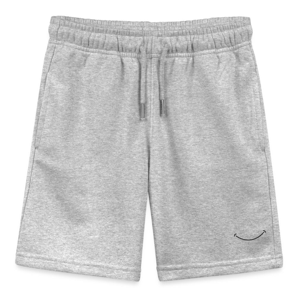 Teen Smart Casual Organic Cotton Set (Navy Polo + Grey Shorts) - Tiny Tugz™