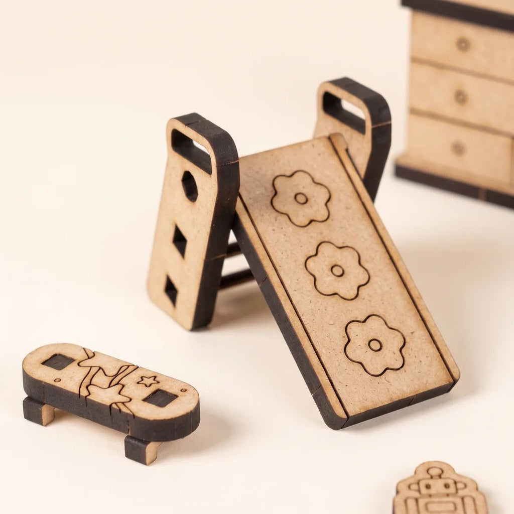 The Bubble Nest - Colour-Your-Own Wooden Dollhouse - Tiny Tugz™