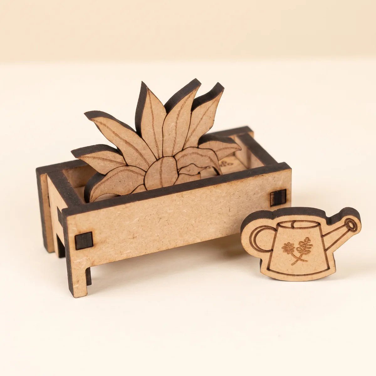 The Cloud Office - Colour-Your-Own Wooden Dollhouse - Tiny Tugz™