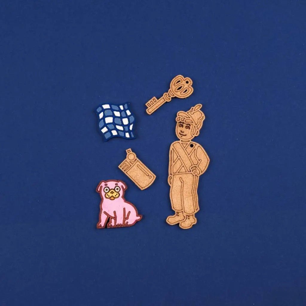 The Tinder Box - Colour-Your-Own Wooden Fairy-Tale Mini Set - Tiny Tugz™