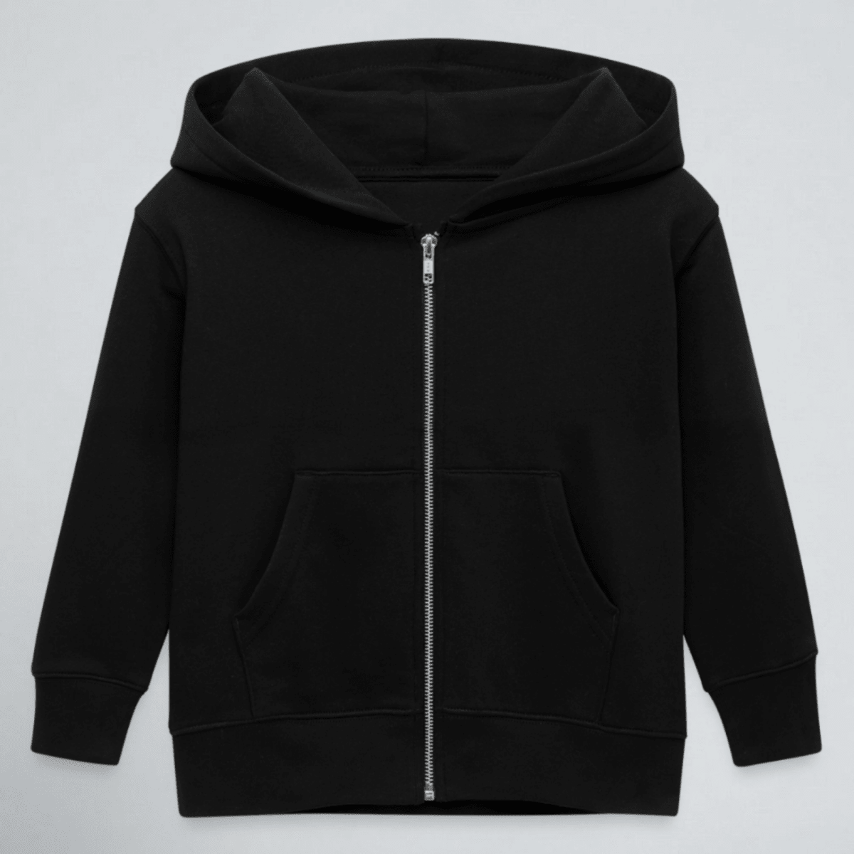 Tiny Tugz™ 100% Organic Cotton Kids Tracksuit – Stripe Logo – Black - Tiny Tugz™