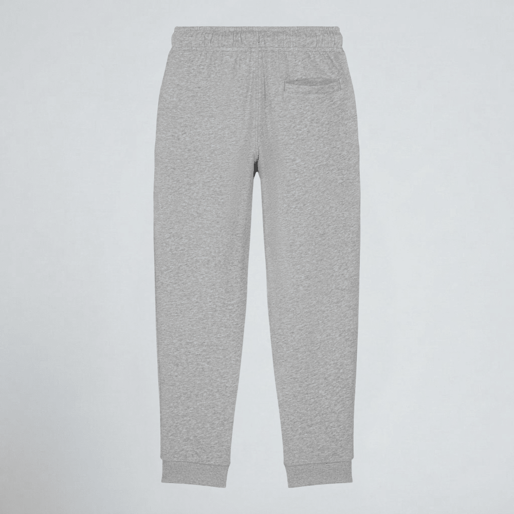 Tiny Tugz™ 100% Organic Cotton Kids Tracksuit – Stripe Logo – Grey - Tiny Tugz™