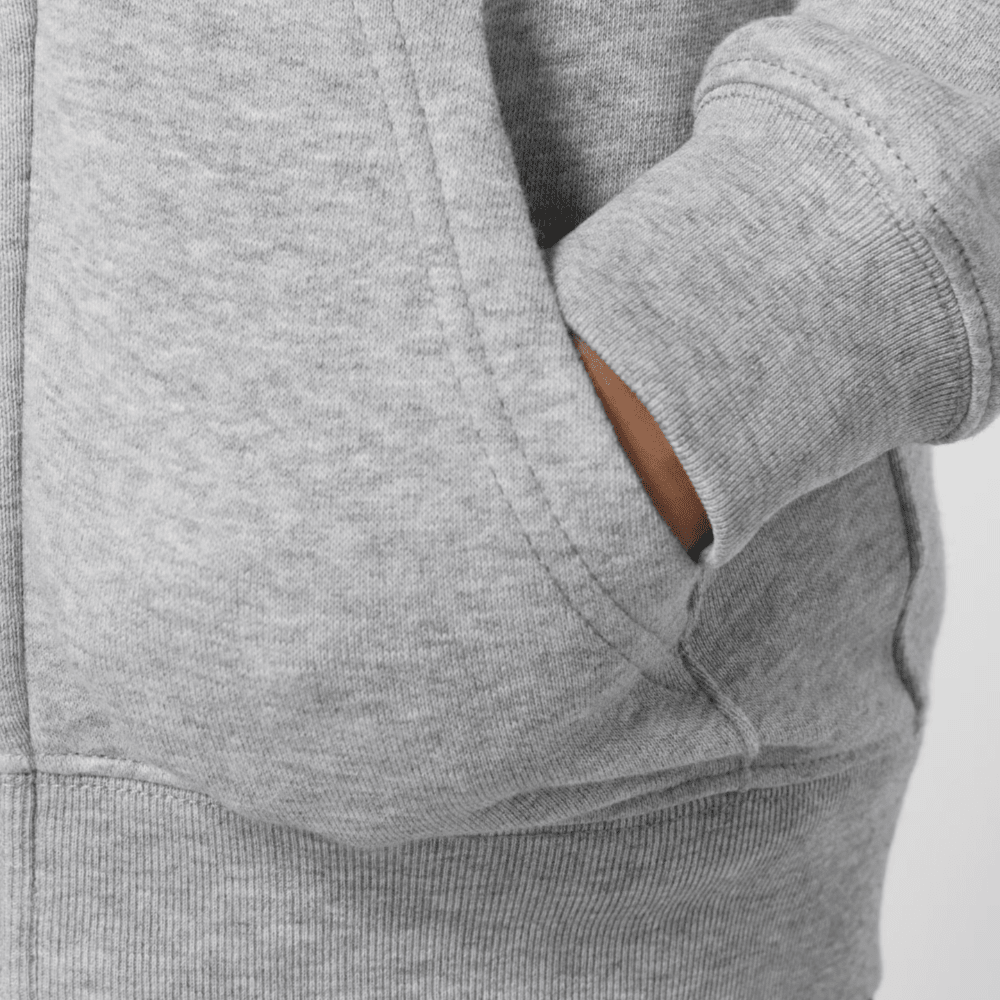 Tiny Tugz™ 100% Organic Cotton Kids Tracksuit – Stripe Logo – Grey - Tiny Tugz™
