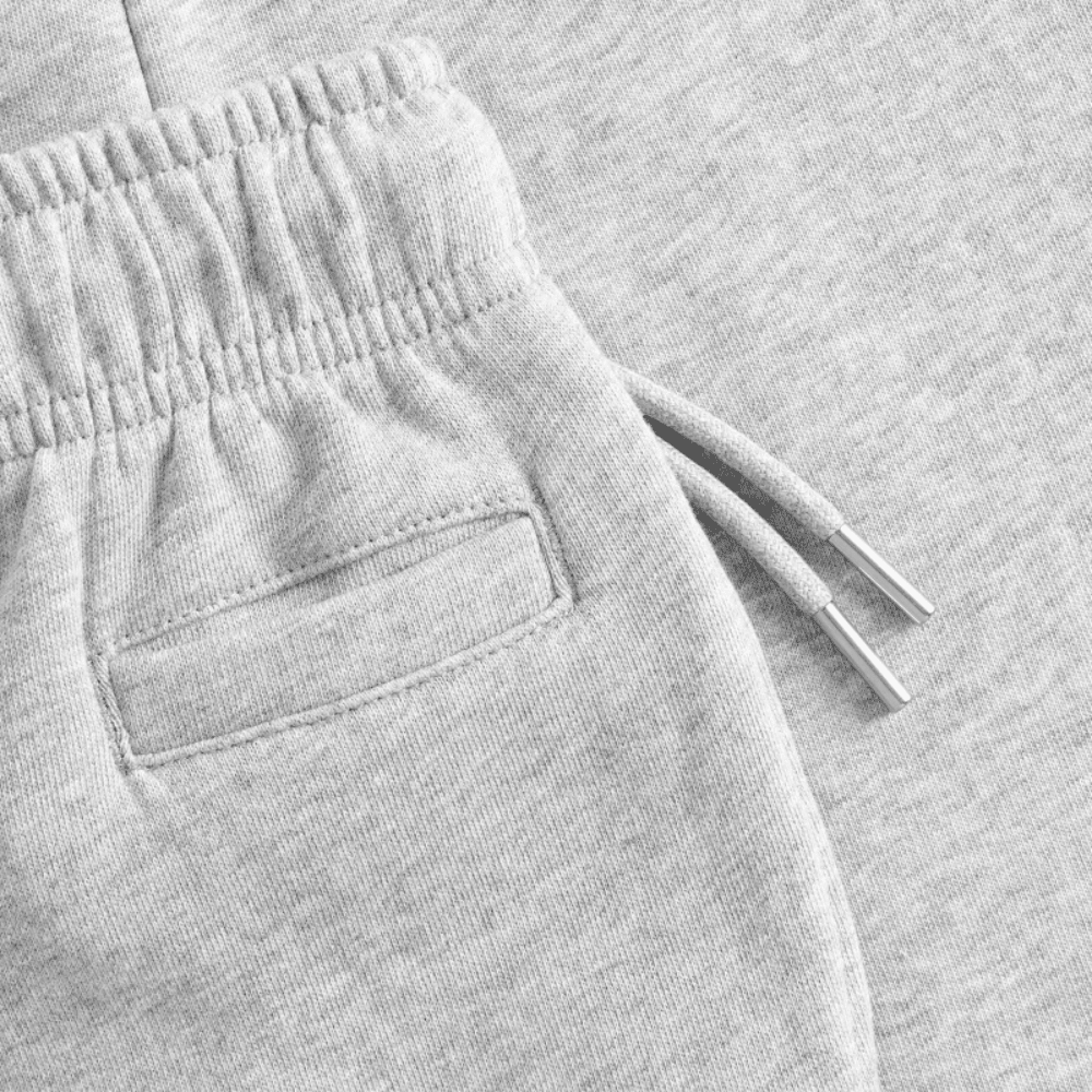 Tiny Tugz™ 100% Organic Cotton Kids Tracksuit – Stripe Logo – Grey - Tiny Tugz™