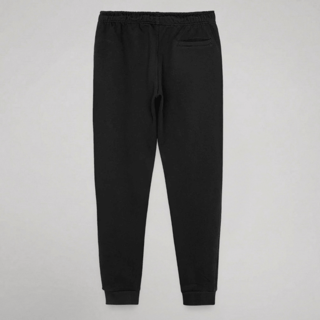 Tiny Tugz™ 100% Organic Cotton Teen Tracksuit – Stripe Logo – Black - Tiny Tugz™
