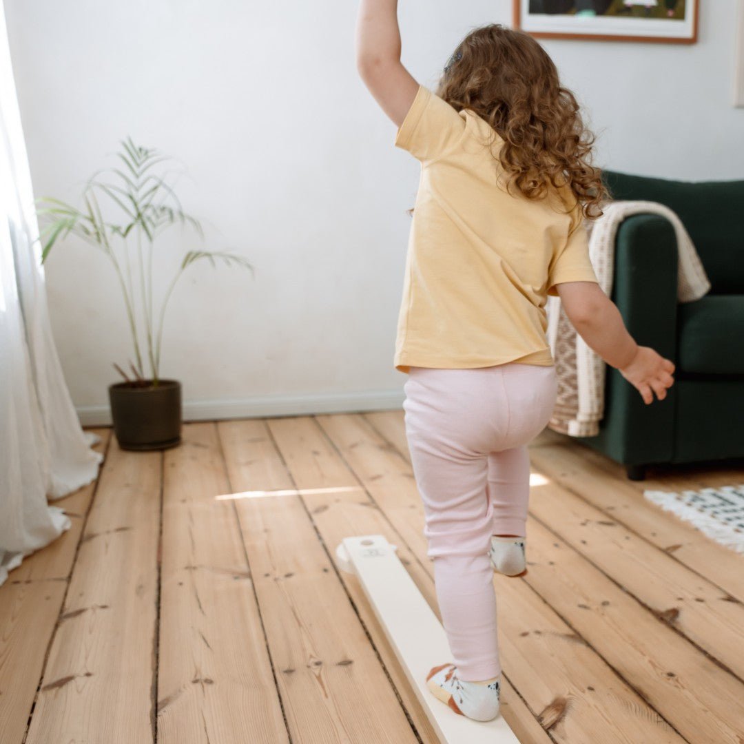 TipiToo® Solo Double-Sided Balance Beam 115 cm - Lines - Tiny Tugz™