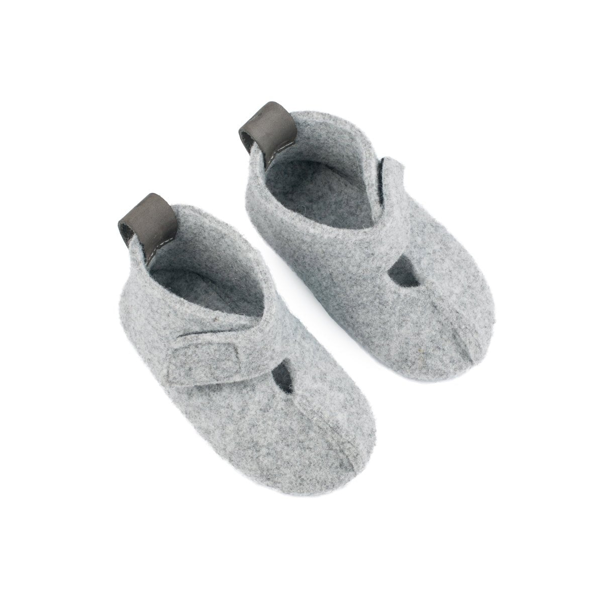 Toddlers & Kids Natural Felt Indoor Slippers - Tiny Tugz™