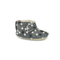 Toddlers & Kids Natural Felt & Wool Slippers (Dotted Grey) - Tiny Tugz™