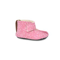Toddlers & Kids Natural Felt & Wool Slippers (Dotted Pink) - Tiny Tugz™