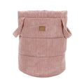 Toy Storage Basket - Corduroy, 39 x 50 cm, with Handles (Powder Pink) - Tiny Tugz™