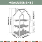 House Shaped Shelf For Kids