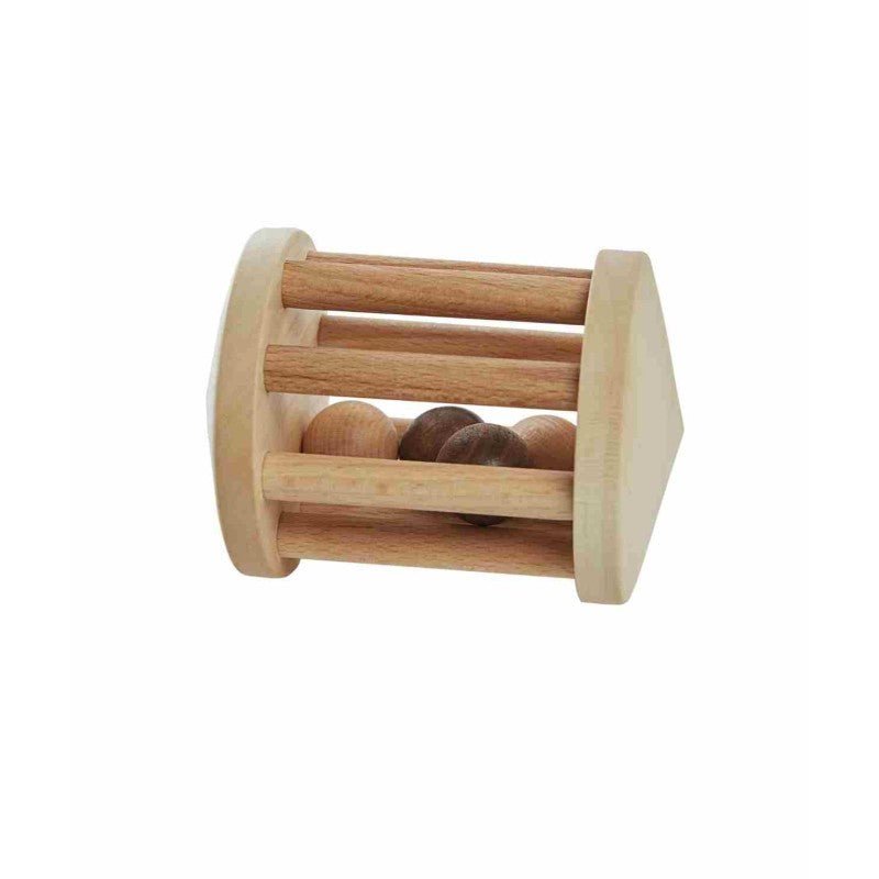 Turtle Dove Wooden Rattle for Babies - Tiny Tugz™