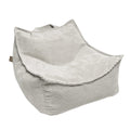 Velvet Beanbag Pouf for Children (Ecru) - Tiny Tugz™