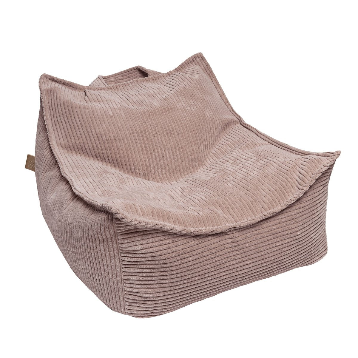Velvet Beanbag Pouf for Children (Rose) - Tiny Tugz™