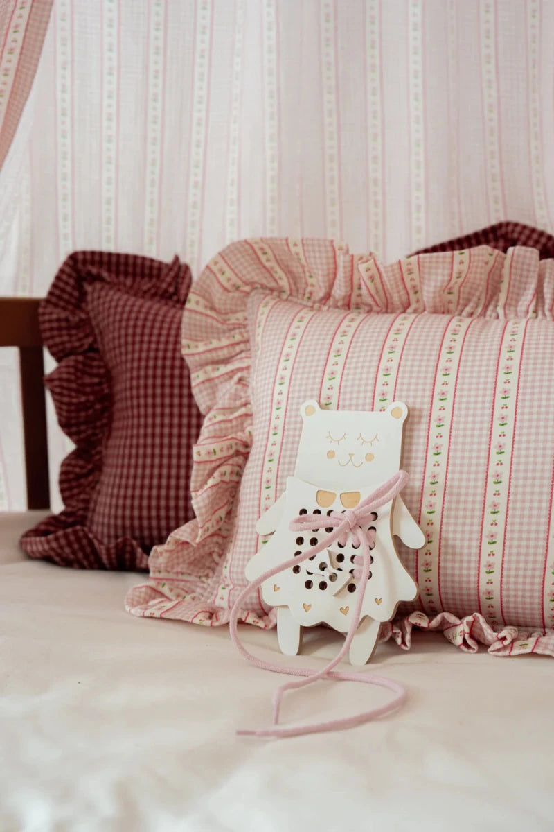 Vintage Muslin Cotton Bed Canopy for Babies & Kids (0–6y) - Tiny Tugz™