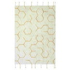 Washable Play Rug Pollination with 4 Handmade Textile Accessories, 90 x 130 cm