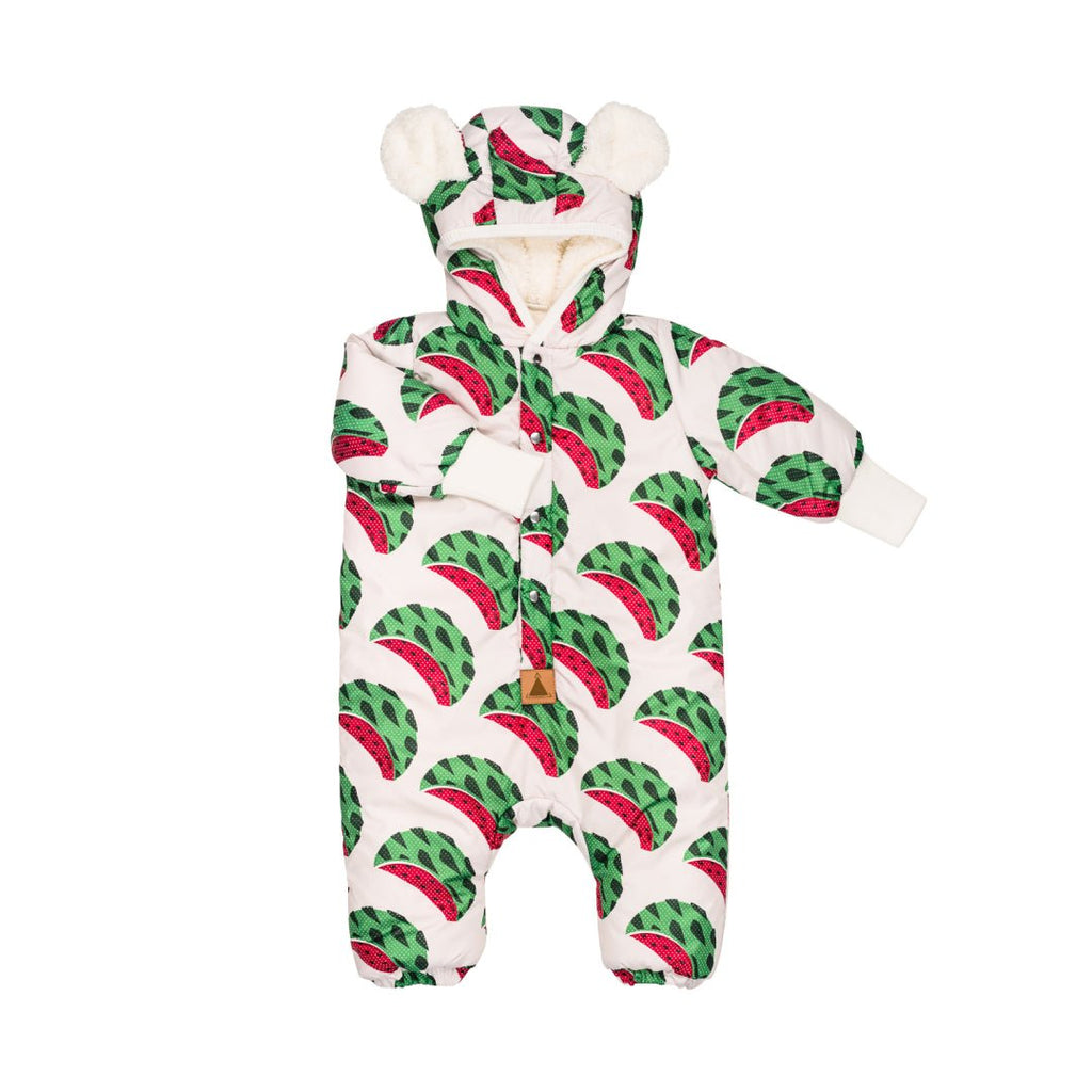 Waterproof Winter Jumpsuit for Babies & Kids (Watermelons) - Tiny Tugz™