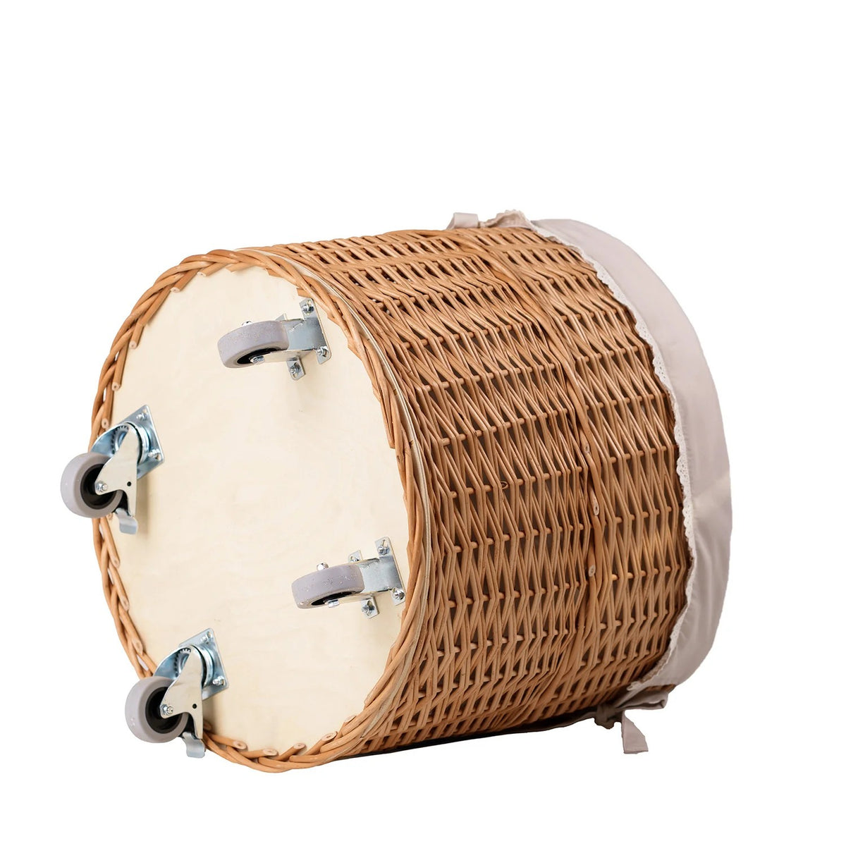 Wicker Storage Basket Caros – handwoven Polish wicker basket, made in Poland