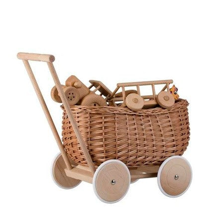 Wicker Toy Trailer – handwoven Polish wicker trailer, made in Poland