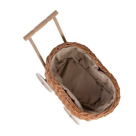Wicker Toy Trailer – handwoven Polish wicker trailer, made in Poland