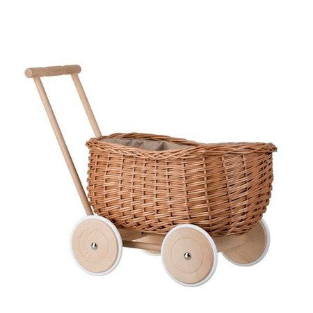 Wicker Toy Trailer – handwoven Polish wicker trailer, made in Poland