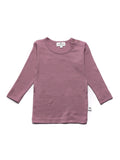 Wool Baby & Children's Sweater - Merino Wool - Grape Shake
