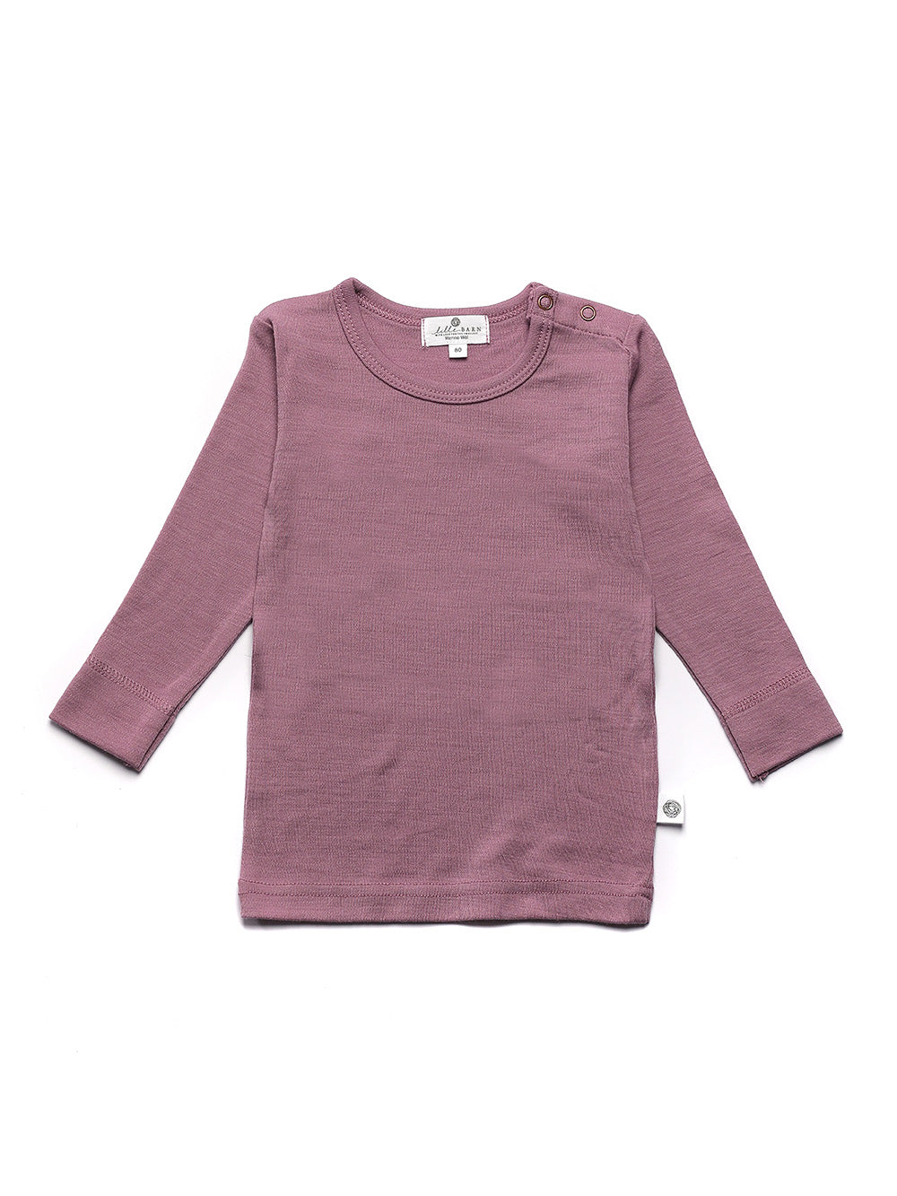 Wool Baby & Children's Sweater - Merino Wool - Grape Shake