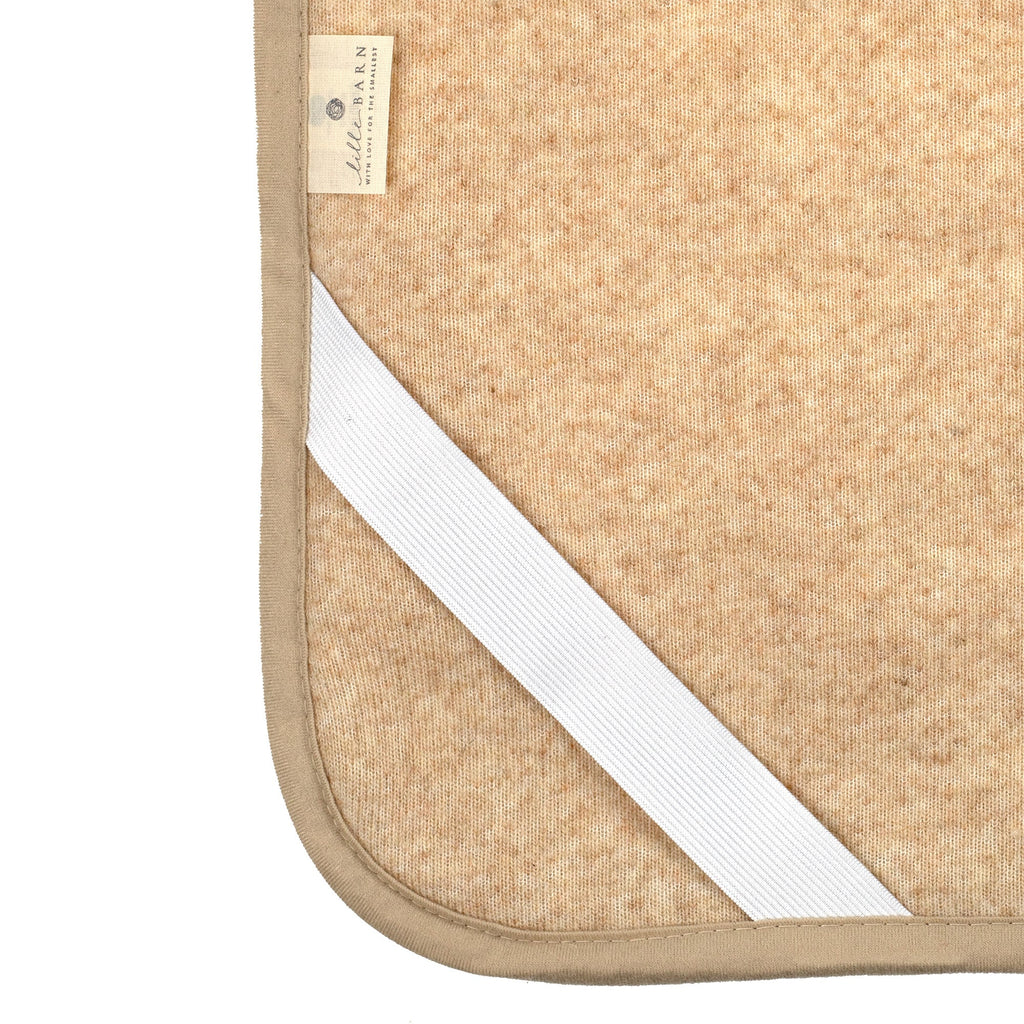 Wool Underlay / Co-Sleeper Liner Almond - Merino Wool - 50x90cm