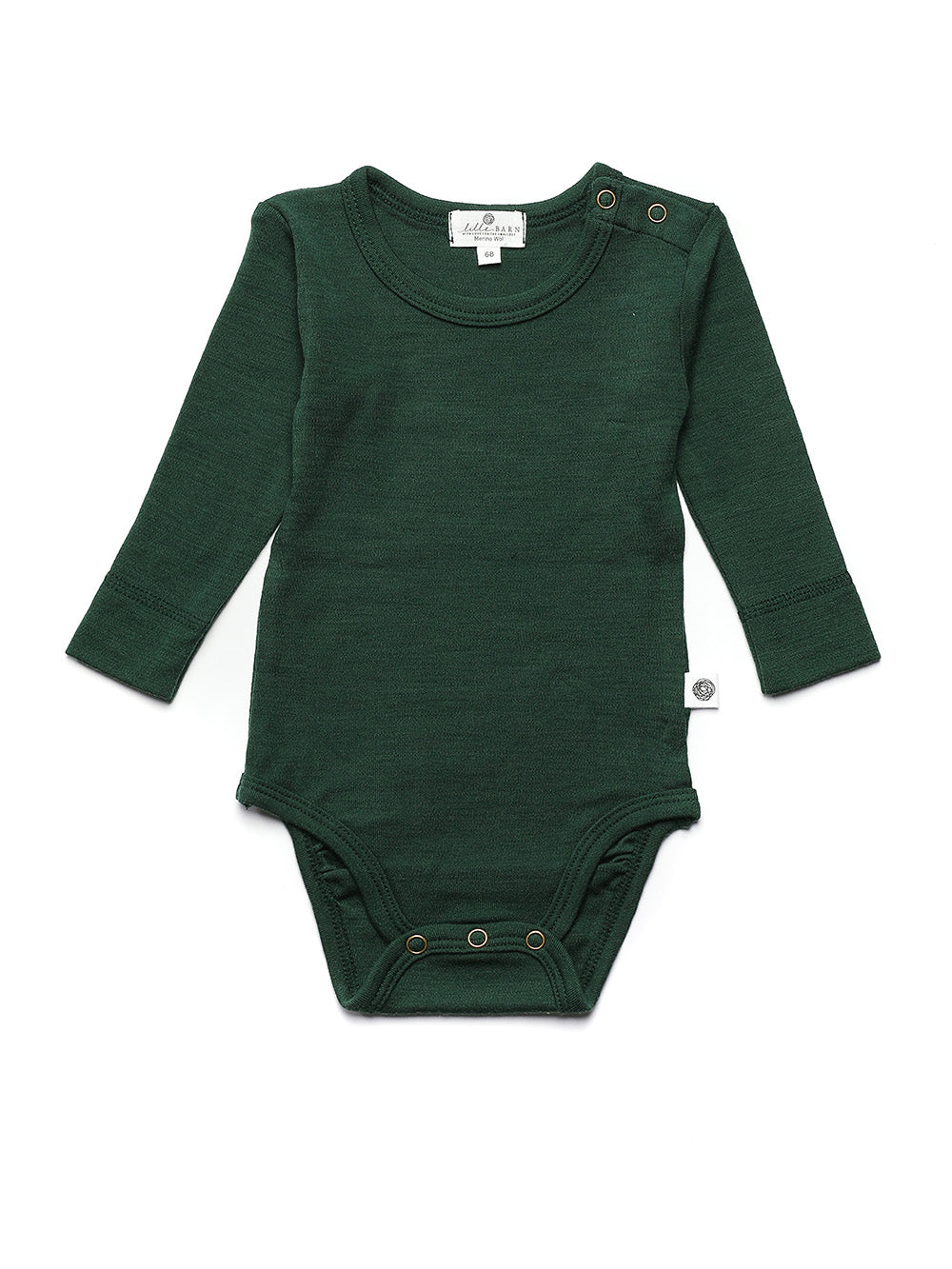 Wool Romper, Long Sleeve - Merino Wool - Mountain View