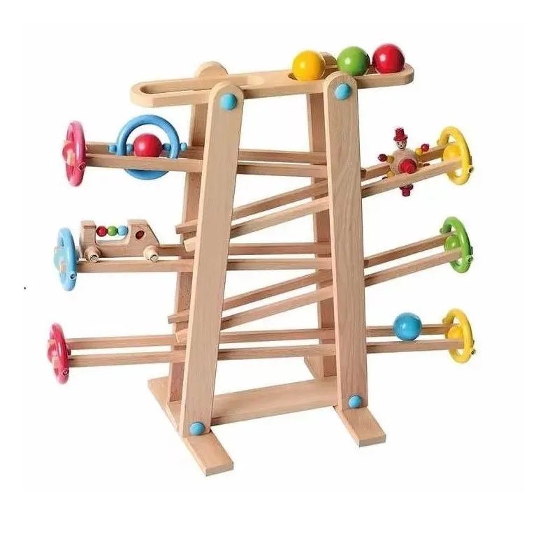 Wooden Marble Run - Tiny Tugz™