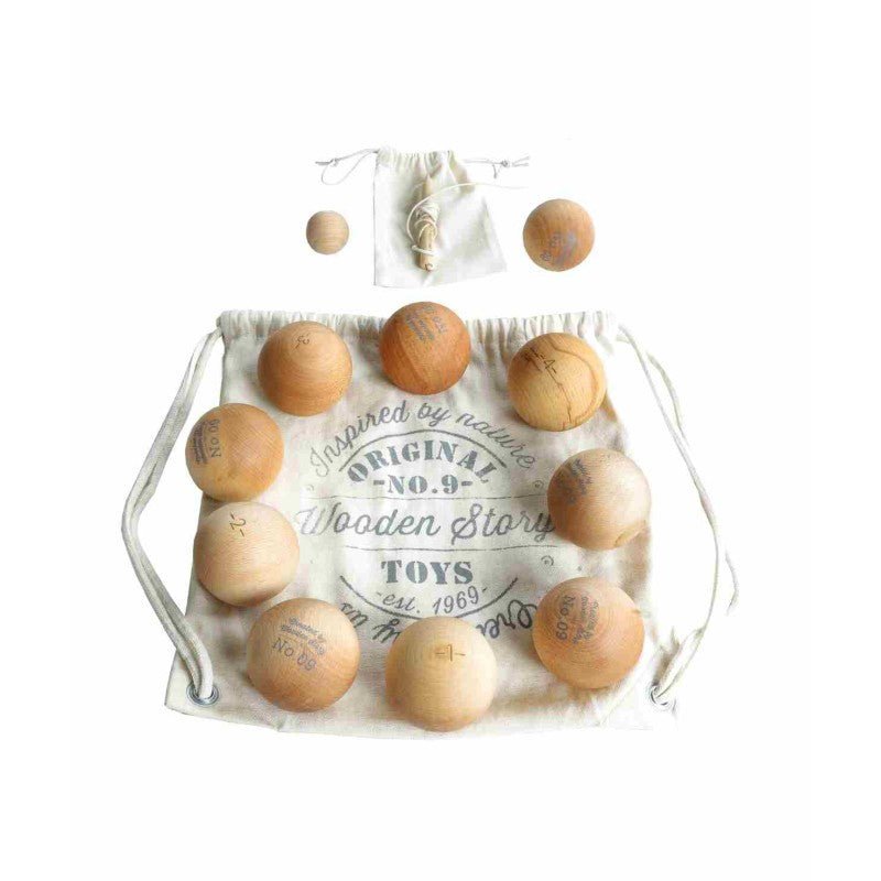 Wooden Pétanque Game - Tiny Tugz™