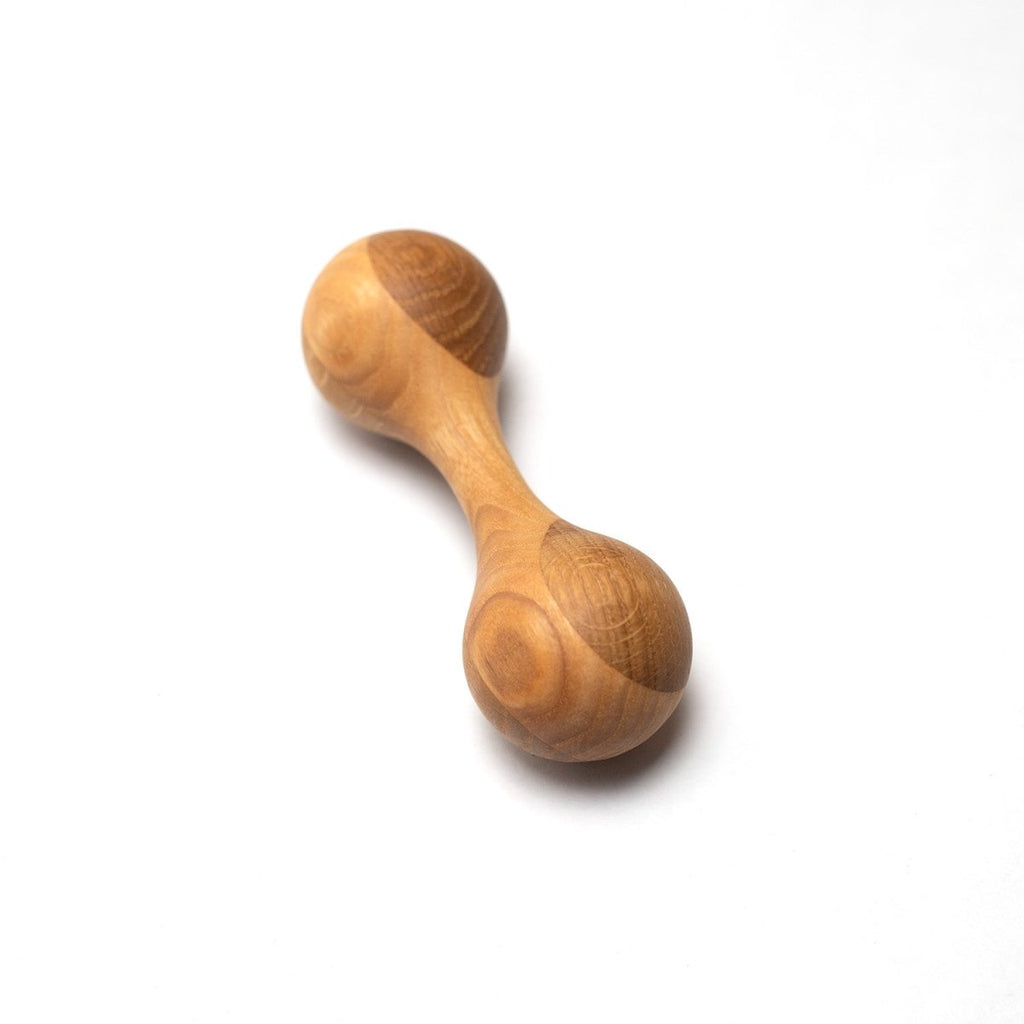 Wooden Rattle - Oak & Maple - Tiny Tugz™