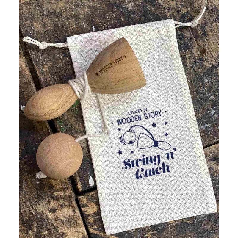 Wooden Swing & Catch Game - Tiny Tugz™