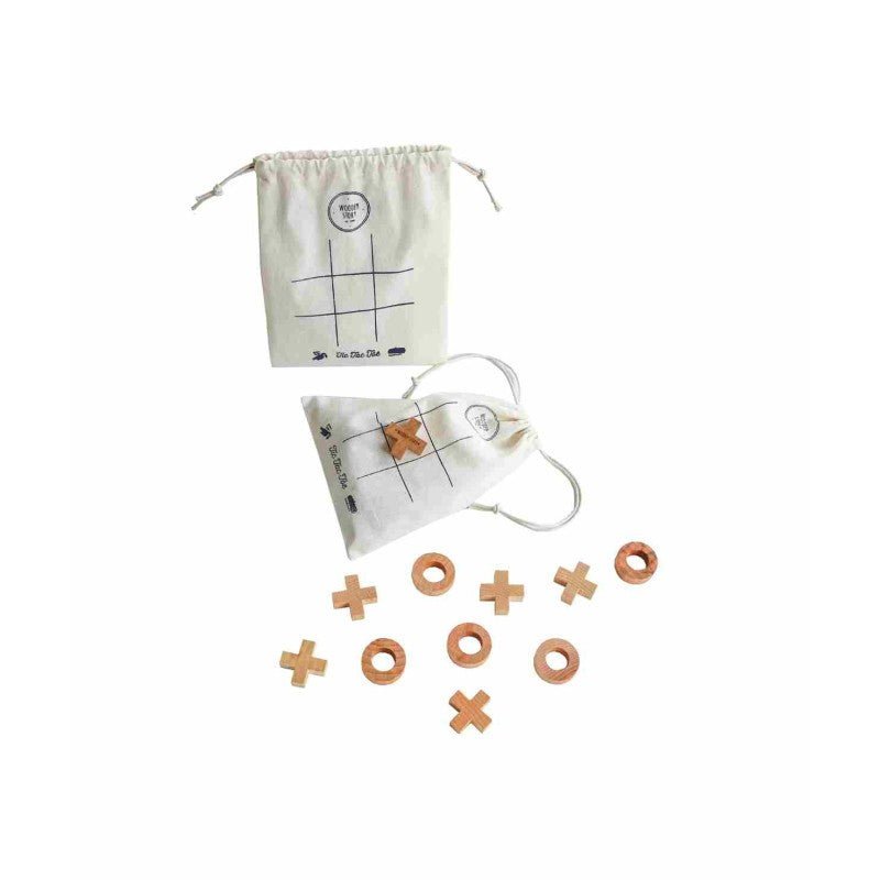 Wooden Tic-Tac-Toe Game - Tiny Tugz™