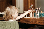Wooden Toy Acrobat Girl