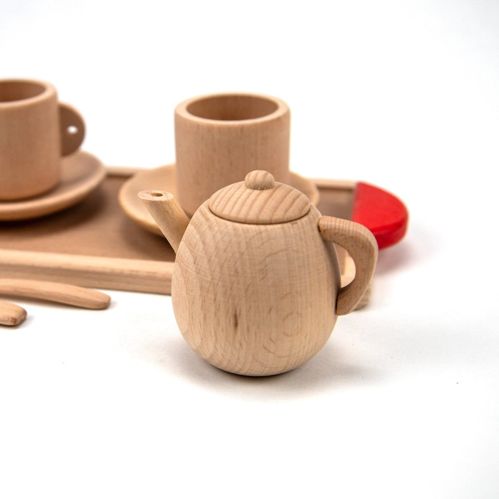 Wooden Toy - Tea Set - Tiny Tugz™