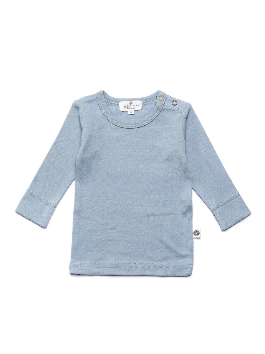 Wool Baby & Children's Sweater - Merino Wool - Blue Fog - Tiny Tugz™
